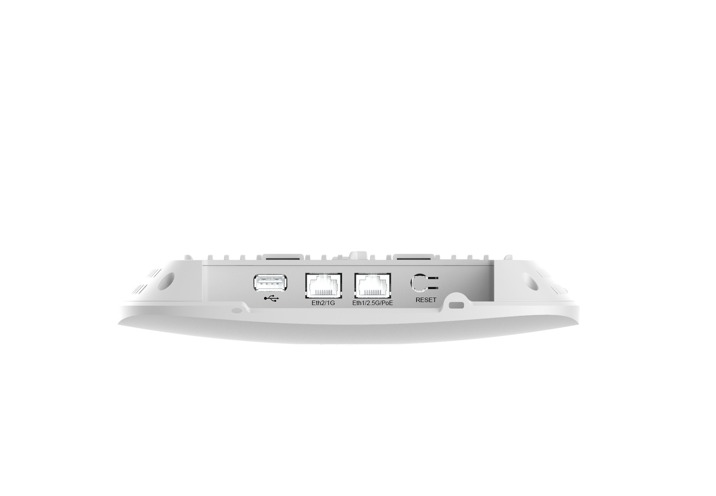 Cambium Networks XE3-4 white router with USB, Ethernet ports, reset button