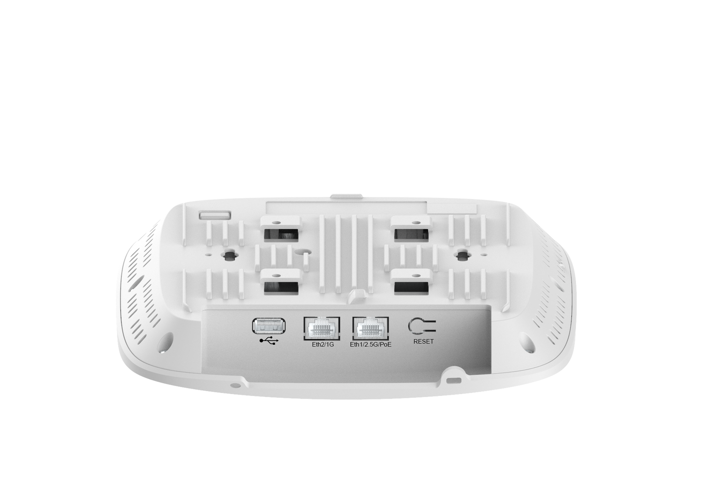 Cambium Networks XE3-4 white router with USB, Ethernet ports, reset button