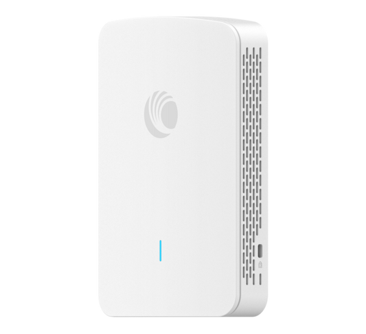 Cambium Networks XV2-22H1A10-RW | Wallplate Dual Radio WiFi 6 AP, 2x2 MIMO, 3x GbE, 48V PoE Out,...