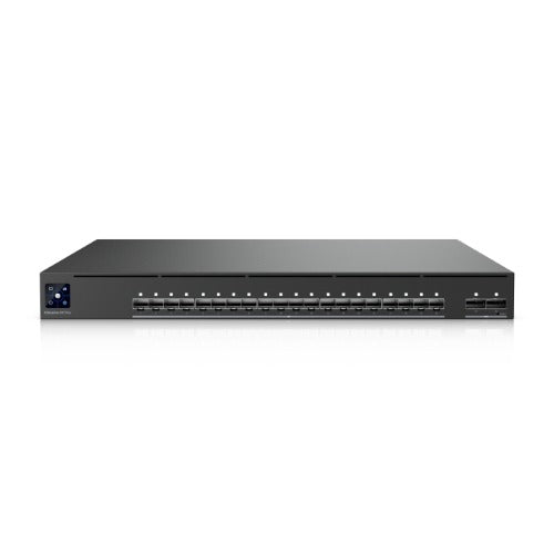 Ubiquiti EAV-Aggregation | UniFi EAV Fiber 20-Port 10G SFP+ Managed Switch, 2x 100G QSFP28, SMPTE ST 2110
