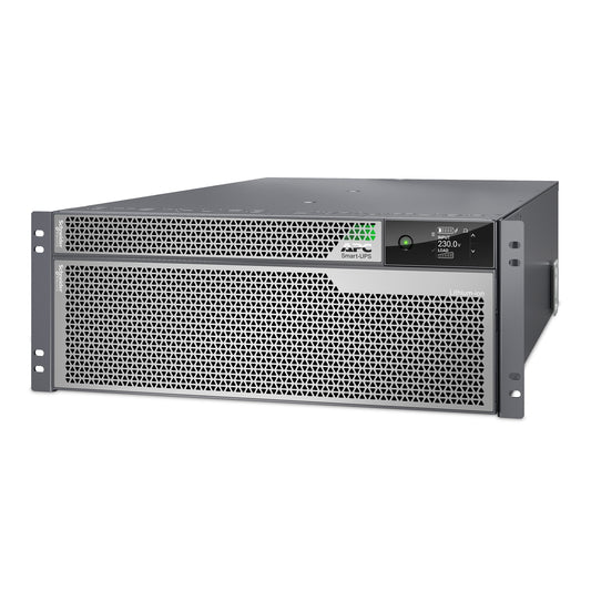 APC SRTL10KRM4UI | Smart-UPS Ultra On-Line Li-Ion, 10KW, 4U Rack/Tower, 6xC13 & 6xC19, NMC, 240V
