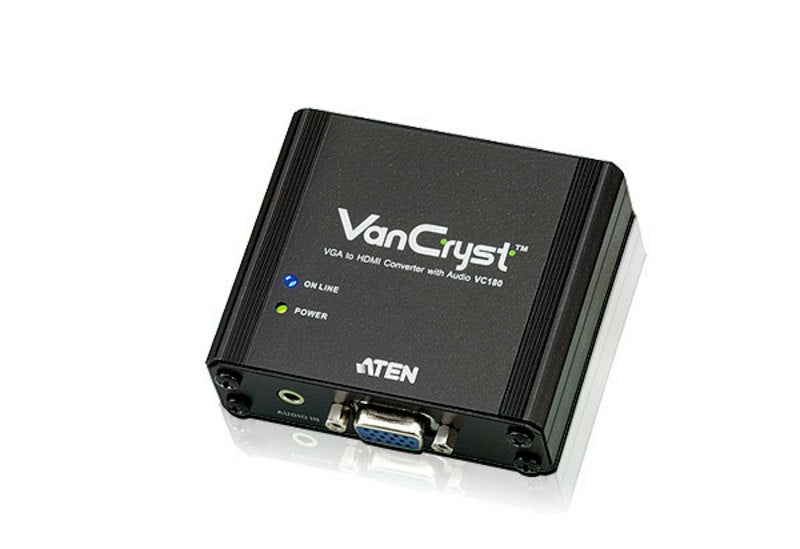 ATEN VC180-AT-U | VC180 VGA(F) to HDMI(F) Converter, 1920x1200, 1080p