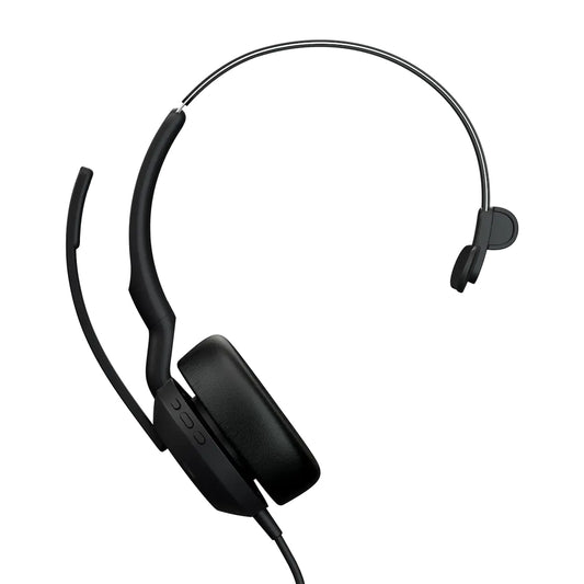 Jabra 25089-899-799 | Evolve2 50 Headset, USB Type-C/Type-A, Bluetooth