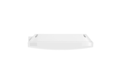 Cambium Networks X7-53X white rectangular tray with rounded corners and cutouts
