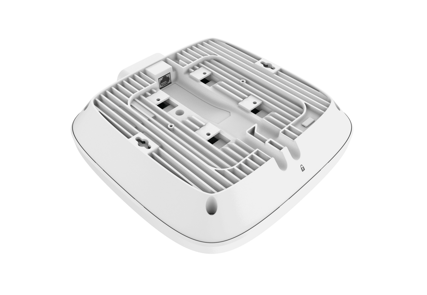 Cambium Networks X7-55X Wi-Fi 7 outdoor access point, white plastic square design