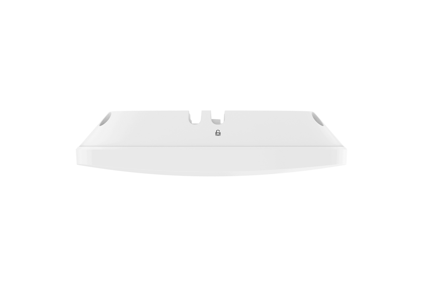 Cambium Networks X7-55X white minimalist Wi-Fi 7 AP with lock icon