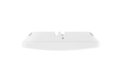 Cambium Networks X7-55X white minimalist Wi-Fi 7 AP with lock icon