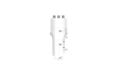 Cambium Networks XE3-4T white USB-C to 3-port adapter, sleek design