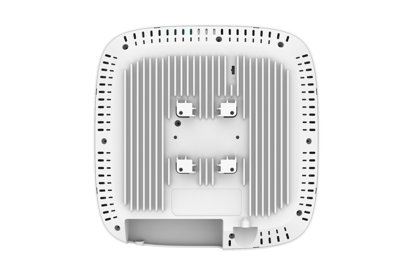Cambium Networks XE5-8 Series white rectangular WiFi 6E AP with cooling fins