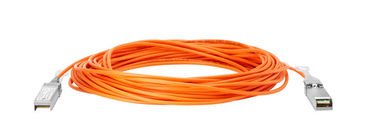 Aruba Instant On Q9S70A | 25GbE SFP28 Active Optical Cable, 15m, Orange