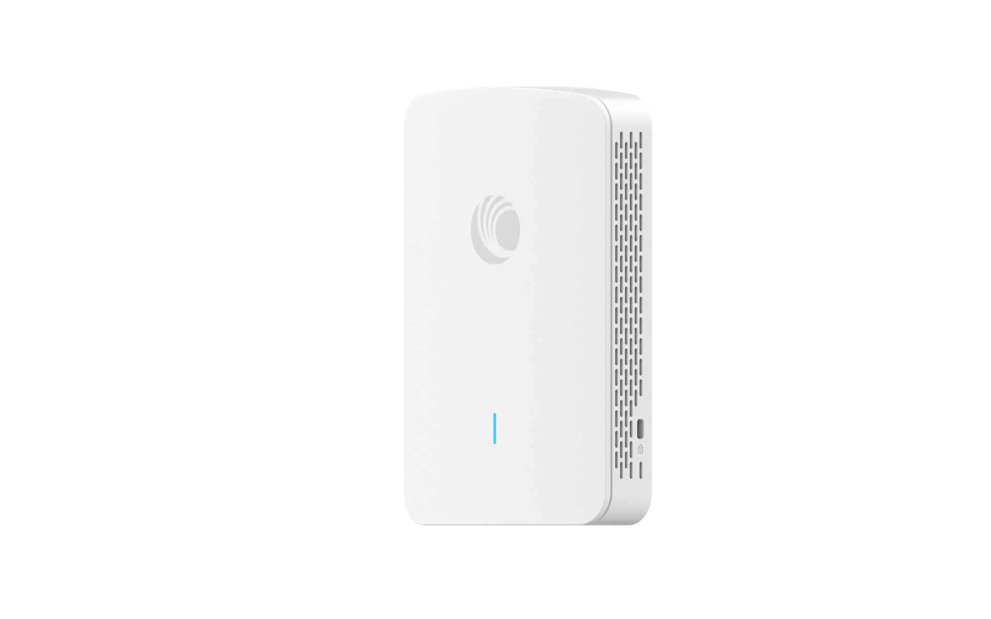 Cambium Networks XV2-22H white Wi-Fi 6 access point router side view