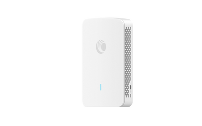 Cambium Networks XV2-22H white Wi-Fi 6 access point router side view