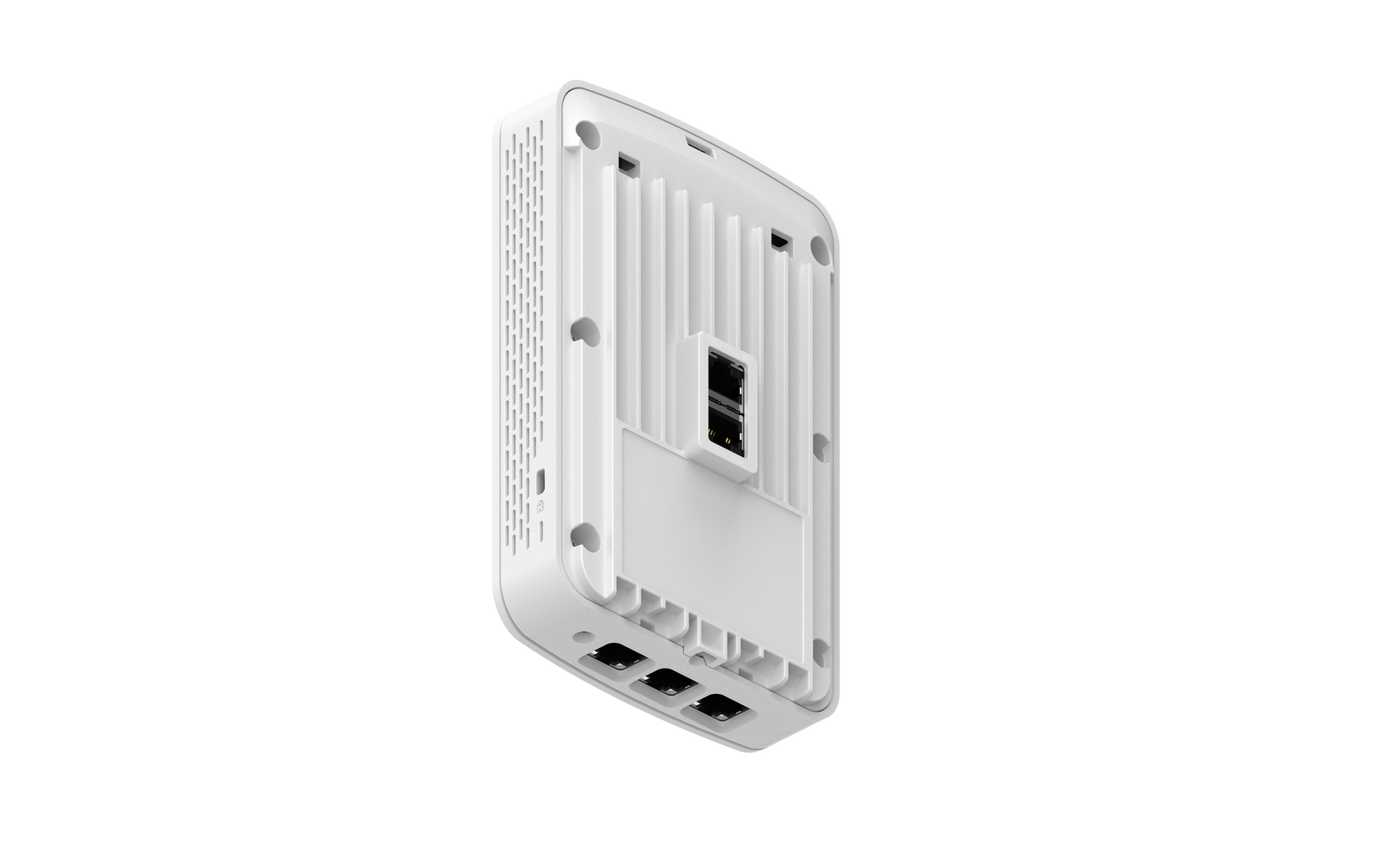 Cambium XV2-22H Wi-Fi 6 AP white plastic wall-mount router with Ethernet ports