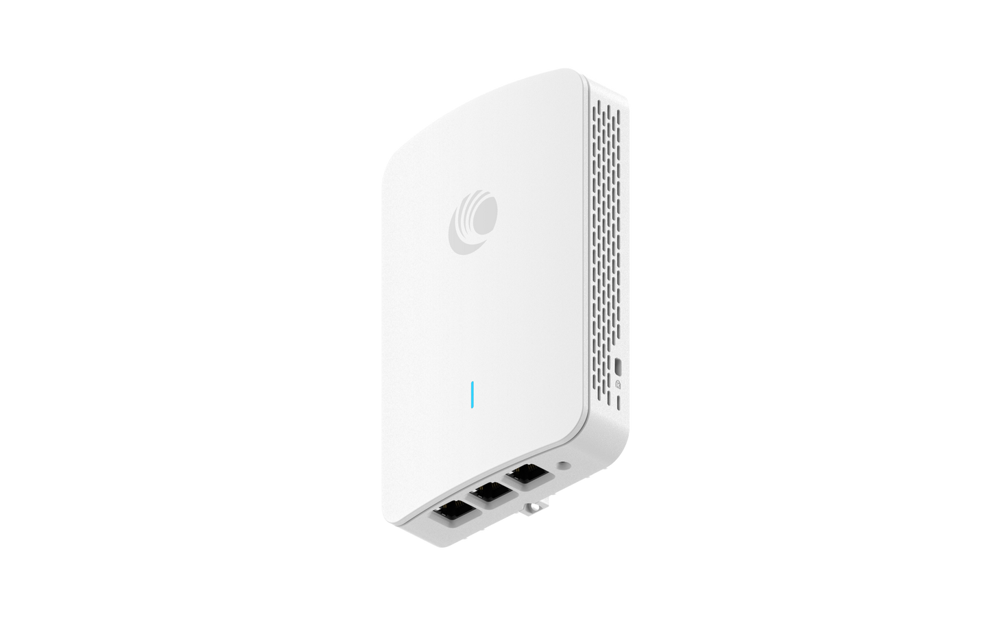 White Cambium XV2-22H Wi-Fi 6 access point with sleek design and side vents