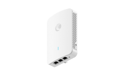 White Cambium XV2-22H Wi-Fi 6 access point with sleek design and side vents