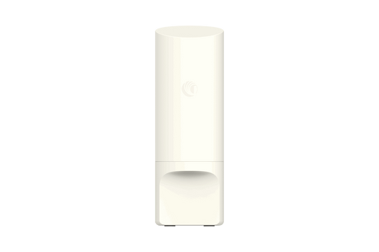 White Cambium XV2-2T1 outdoor Wi-Fi 6 AP router with sleek design