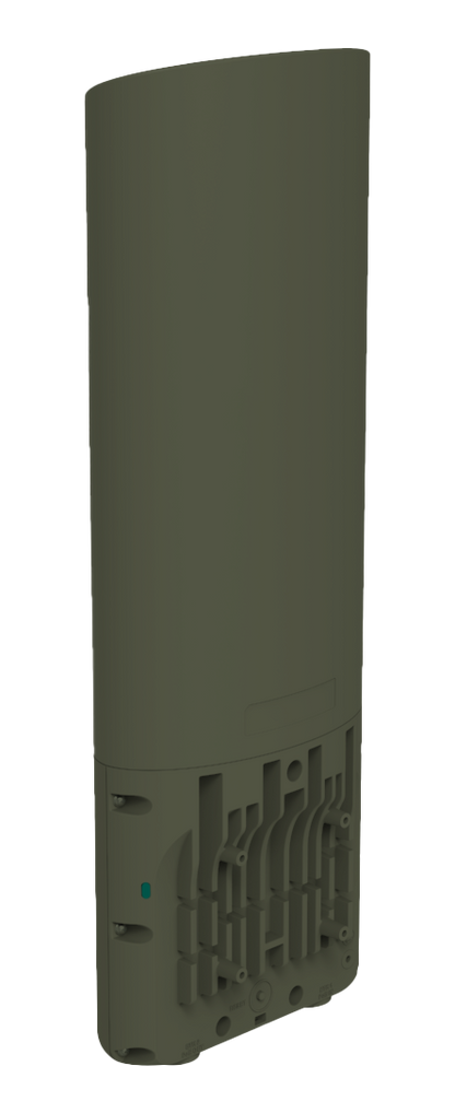 Cambium Networks XV2-2T1 beige plastic router with vertical antenna