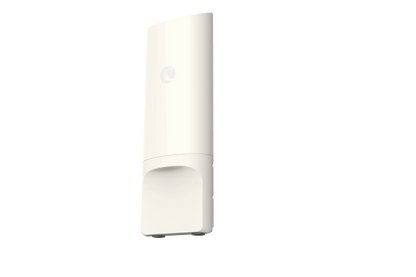 White wall-mounted air freshener dispenser for Cambium XV2-2T1 Outdoor Wi-Fi AP