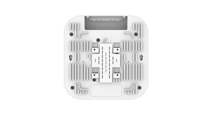 Cambium XV3-8 white square wireless WiFi 6 router with gray accents