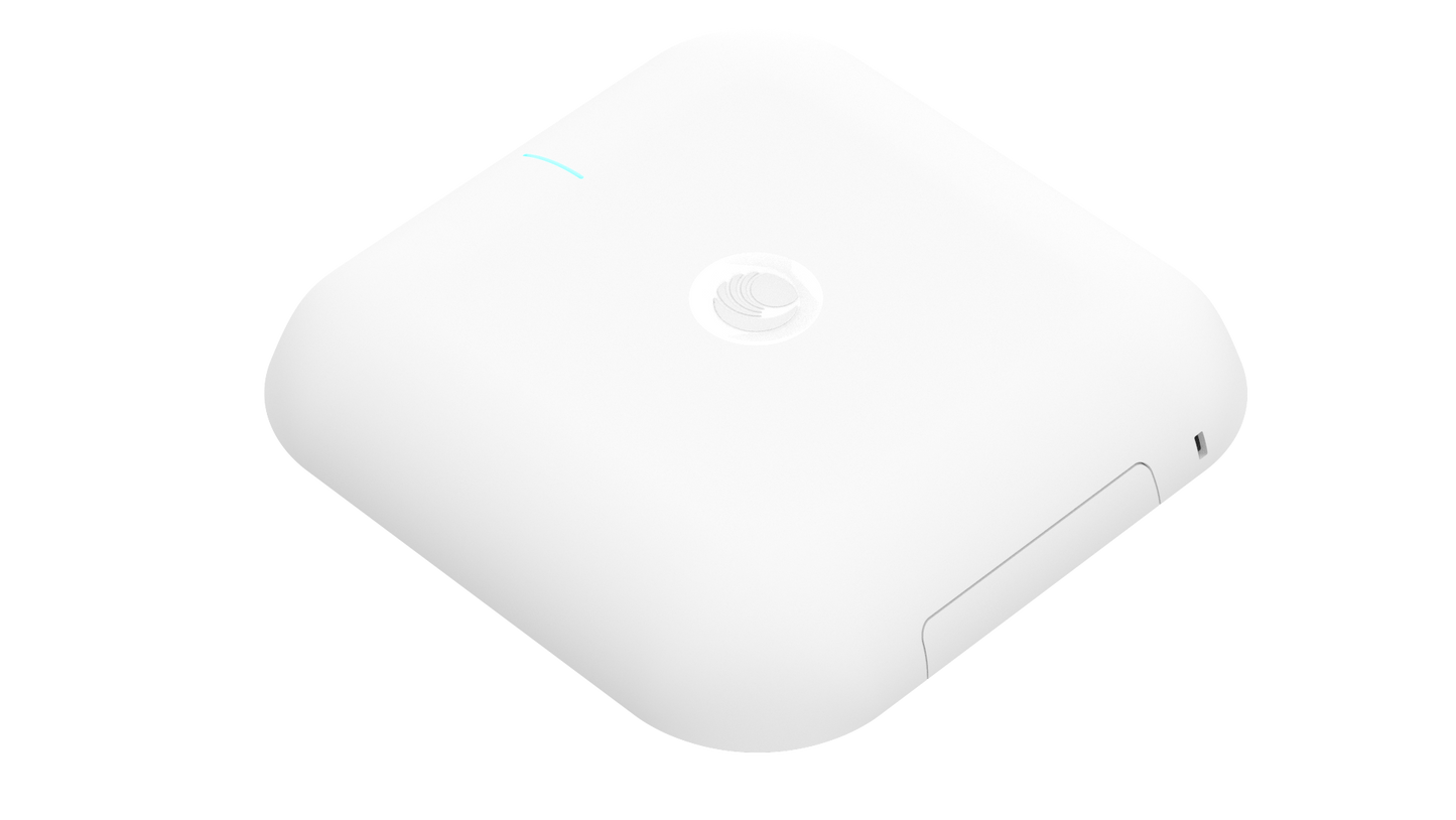 Cambium Networks XV3-8 white sleek square WiFi 6 access point