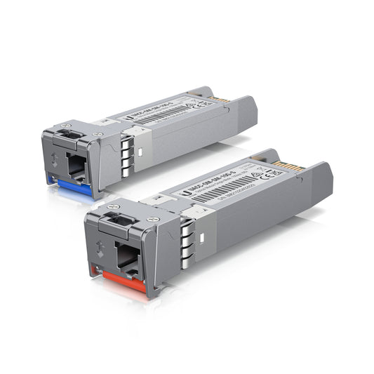 Ubiquiti UACC-OM-SM-10G-S-2 | 10G SFP+ BiDi Module, Single-Mode, LC Connector, 2-Pack