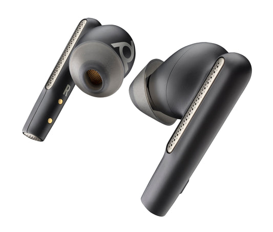 HP 8L5A8AA | Poly Voyager Free 60/60+ Teams Certified Black Earbuds
