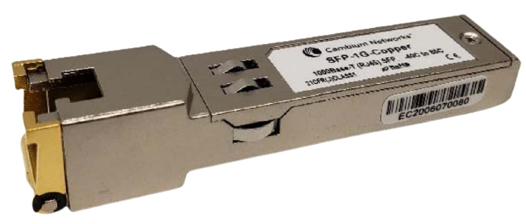 Cambium Networks SFP-1G-COPPER | RJ-45, 100m, 1G Copper SFP Transceiver