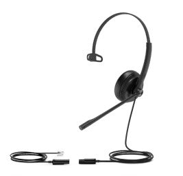 Yealink 1308028 | YHS34 Lite Mono Headset Wired Head-band for Office/Call Center