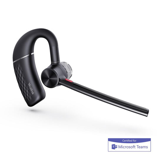 Yealink BH71-WS-P-C/A black mono Bluetooth headset with ergonomic textured grip