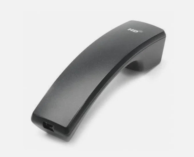 Yealink HST-MP56 MP56 spare black plastic handset with HD logo