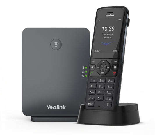Yealink W78P | IP Phone, Black, TFT Display, Enhanced Connectivity