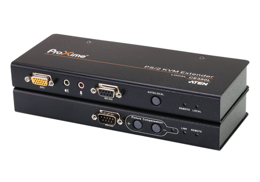 ATEN CE350-AT-U | CE350 PS/2 VGA KVM Console Extender, Audio/RS-232, 1920 x 1200, 150 m