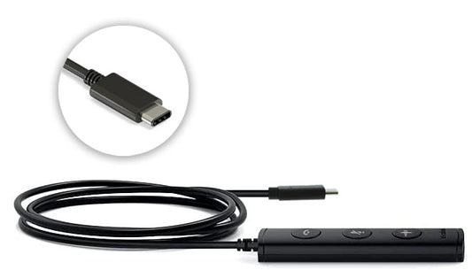Yealink YHC20-UC-C | USB-C Controller for UH36 Headset, Seamless Connectivity