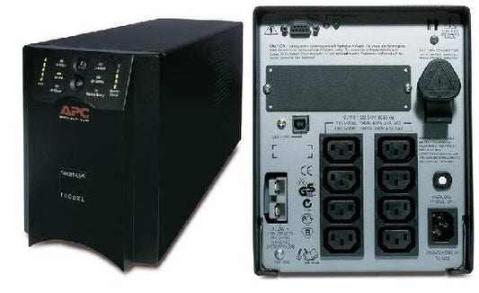 APC SUA1000XLI | Smart-UPS XL 1000VA 230V UPS, USB & Serial Ports, Pure Sine Wave, LCD Display, Network & Server Backup