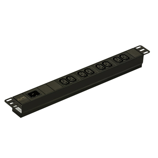 APC EPDU1016B | 1U 1-Phase 3.7kW 230V 16A Rack PDU with 8 C13 Outlets and IEC60320 C20 Inlet