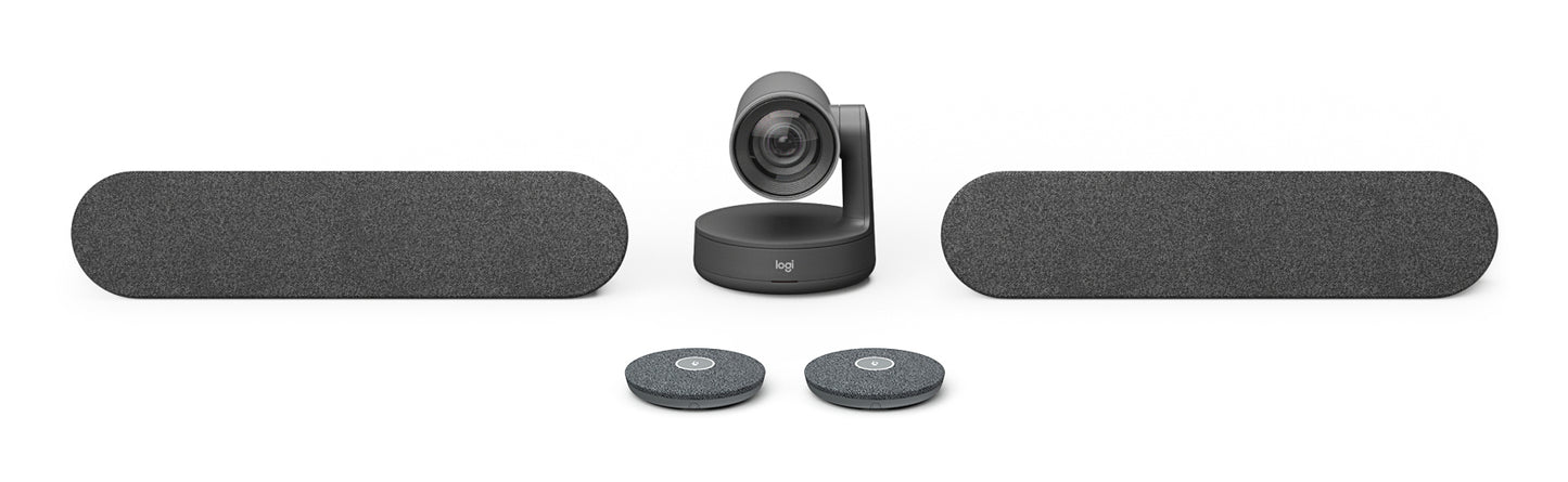 Logitech 960-001274 | Rally Video Conference System, 4K Ultra-HD, USB, PTZ Camera