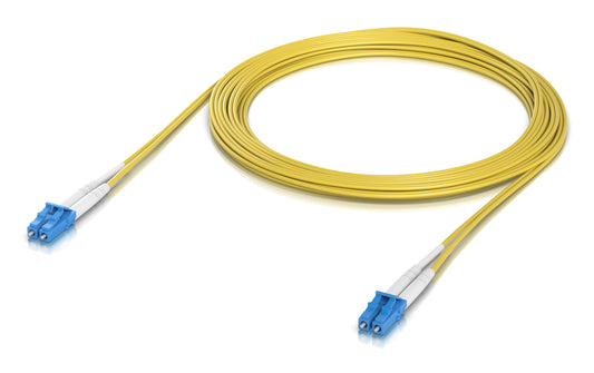 Ubiquiti UACC-OFC-S2-LULU-5M | UACC-OFC-S2-LULU, InfiniBand/Fibre Optic Cable, LC/LC, 5m, Yellow