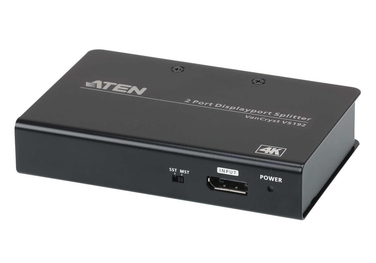 ATEN VS192-AT-U | VS192 DisplayPort 1.2a Splitter, 1 x DP In, 2 x DP Out, 4K60, MST