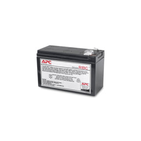 APC APCRBC110 | APC Replacement Battery Cartridge 7Ah 12VDC VRLA for UPS Systems, 2-Year Warranty