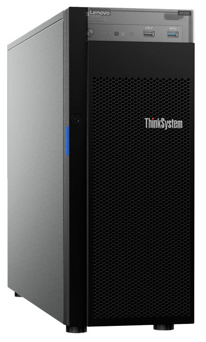 Lenovo 7Y45A01PAU | ThinkSystem ST250 Tower Server, Xeon E-2144G, 16GB RAM, 550W