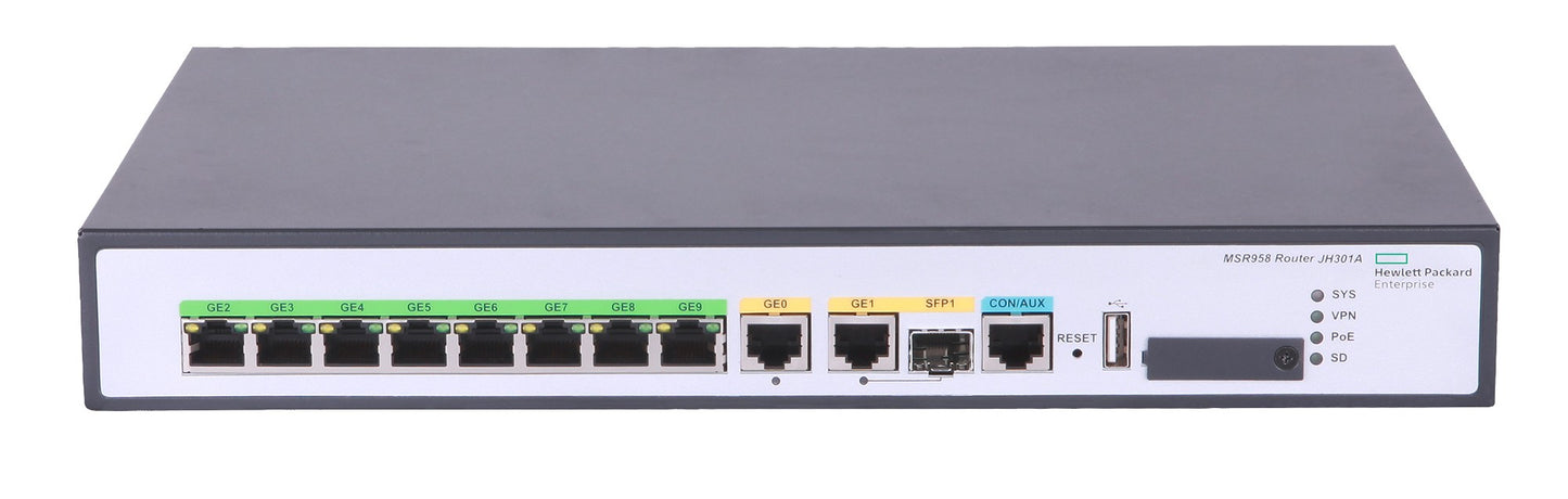 HPE S0P11A | MSR958X Router, 10GbE and Combo Ports
