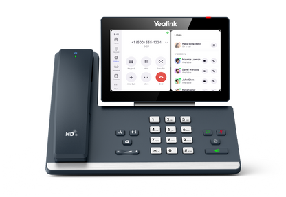 Yealink MP58-WH-E2-ZOOM | MP58 Zoom Phone, 7" Touch, Wireless BTH58 Handset, Wi-Fi