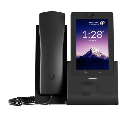Ubiquiti UTP-TOUCH | Phone Touch Smart Telephone, Black, VOIP Deskphone