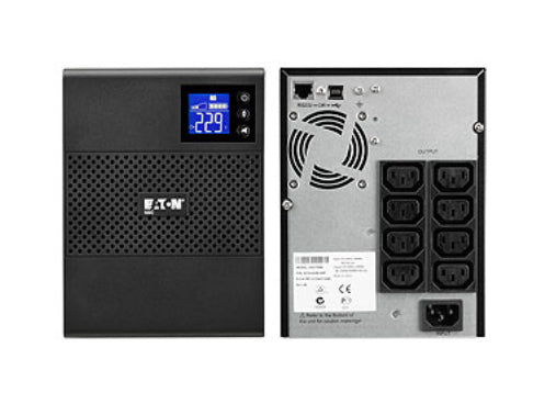 Eaton 5SC1500I | 1.5 kVA UPS with 8 AC Outlets, 1050W Power Capacity