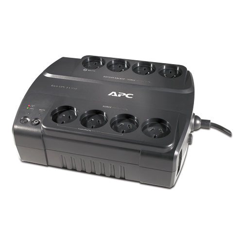APC BE550G-AZ | 550va 0.55 kVA UPS, 330 W, 8 Outlets, Power-Saving