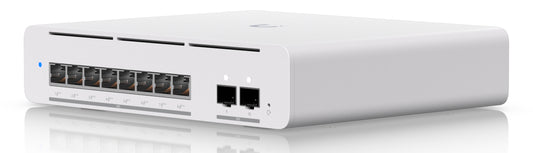 Ubiquiti USW-PRO-XG-8-POE | UniFi Pro XG 8 PoE Managed L2/L3 Switch, 8 x 10G Ethernet Ports, PoE, 240V
