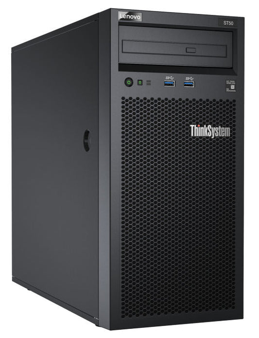 Lenovo 7Y49A01JAU-ROK | ThinkSystem ST50 Tower Server, Intel Xeon E-2104G, 8GB RAM, 250W