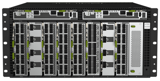 Juniper ACX7509-BASE | ACX7509 Series 8 Slot Chassis, 1 Routing Engine, 1 FEB, 2 Power Supplies, 2 Fan Trays