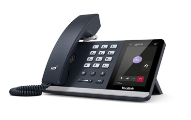 Yealink T55A-TEAMS | T55A Teams IP Desk Phone, 4.3" Touch, 2 x 1GbE Ports, USB, PoE