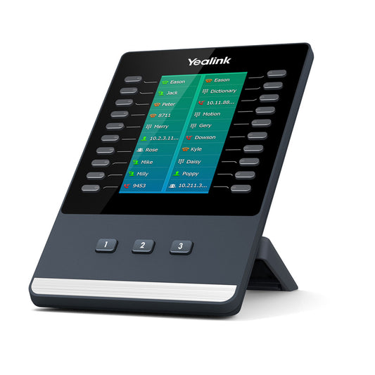 Yealink EXP50 | IP Add-On Module, 23 Buttons, Black/Grey